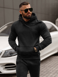 Compleu sport bărbaţi negru OZONEE JS/68C10381/3Z