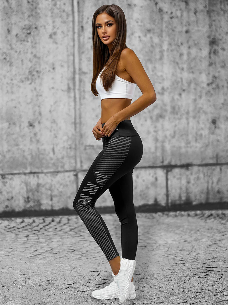 Colanţi femei negri OZONEE O/YY9283