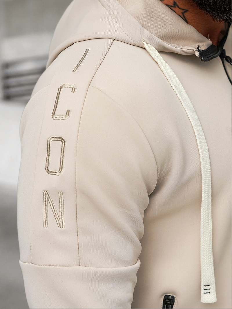 Compleu sport bărbaţi bej OZONEE O/LN11760