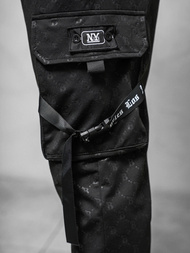 Pantaloni de trening bărbaţi negri OZONEE O/PS6021