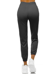 Pantaloni de training femei antracit OZONEE JS/1020/A2