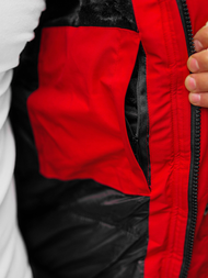 Geacă bărbați roșie OZONEE O/M798