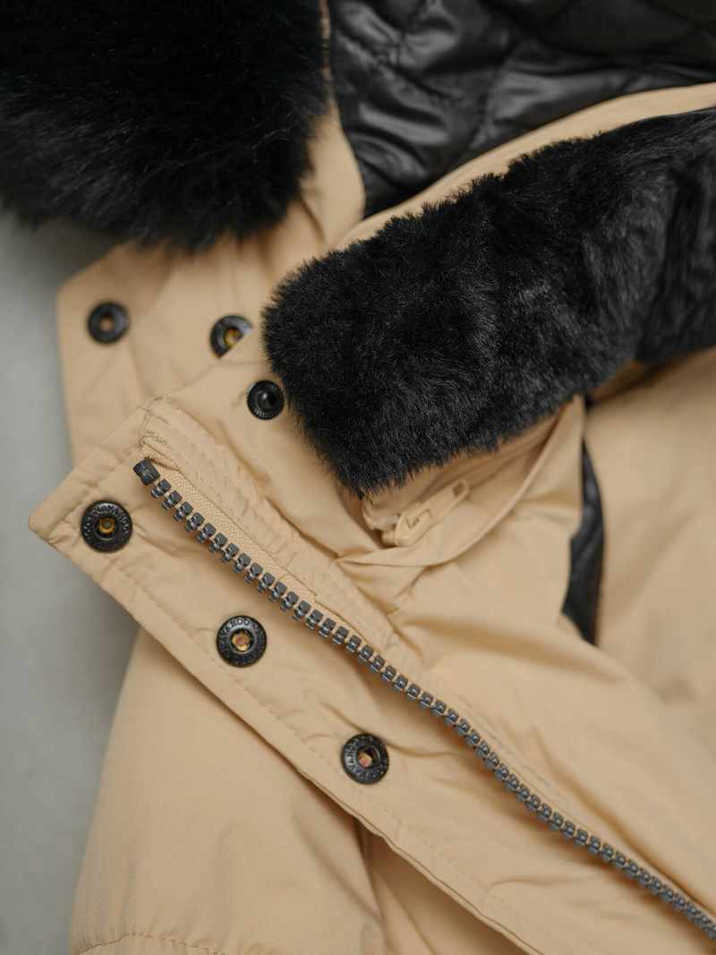 Geacă de femei bej OZONEE O/W377