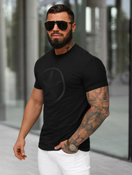 Tricou bărbați negru OZONEE NB/MT3151