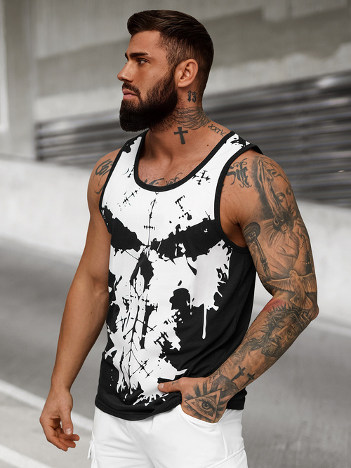 Maiou bărbați neagră OZONEE JS/8B1708/3Z