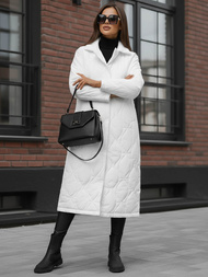 Geacă de femei alb OZONEE JS/5M3177/281Z