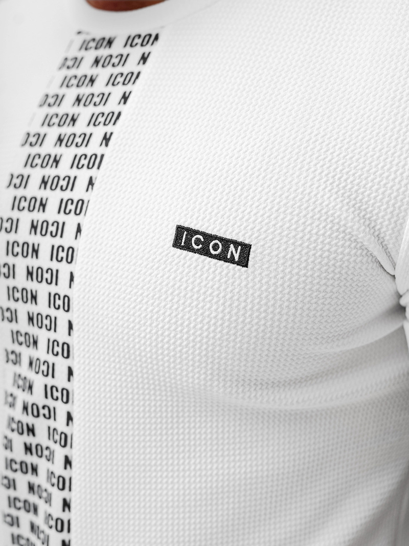 Tricou bărbați albi OZONEE O/B1211