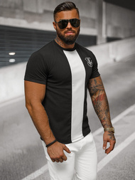 Tricou bărbați negru OZONEE O/L1184