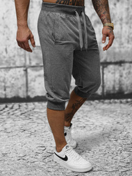 Pantaloni scurți sport bărbați antracit OZONEE JS/XW07/5Z