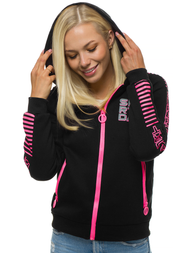 Hanorac femei neagră OZONEE JS/KSW3012