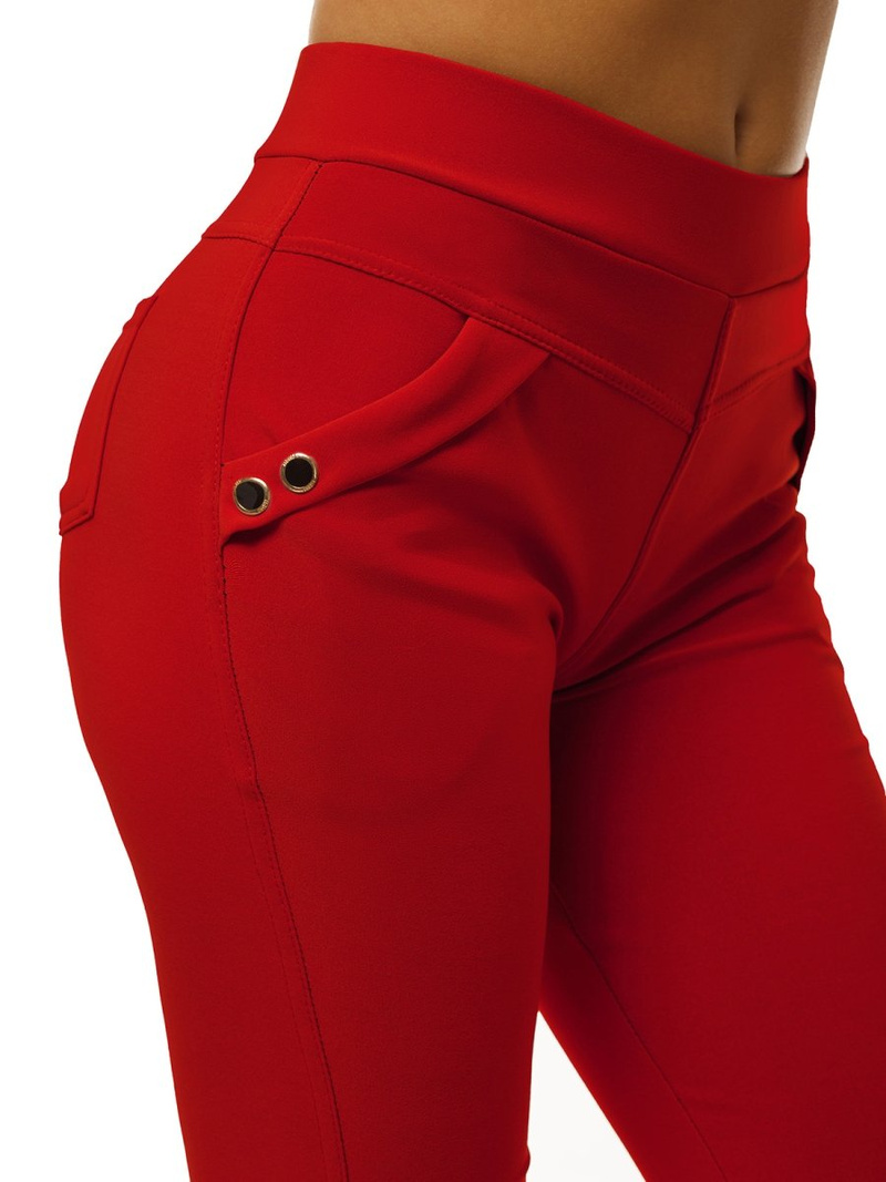 Colanţi femei rosii OZONEE JS/1041/B5