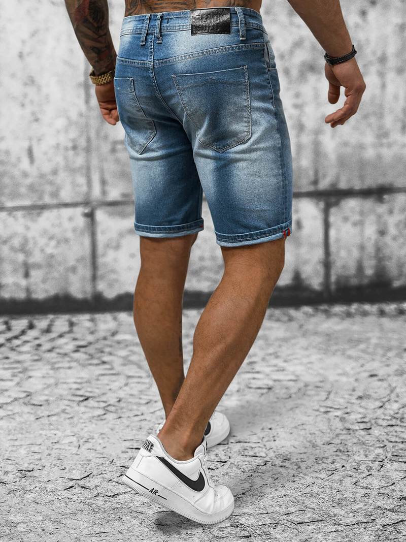 Pantaloni scurti bărbați albaștri OZONEE NB/MP0264BC