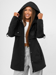 Geacă de damă neagră OZONEE JS/16M9235/392