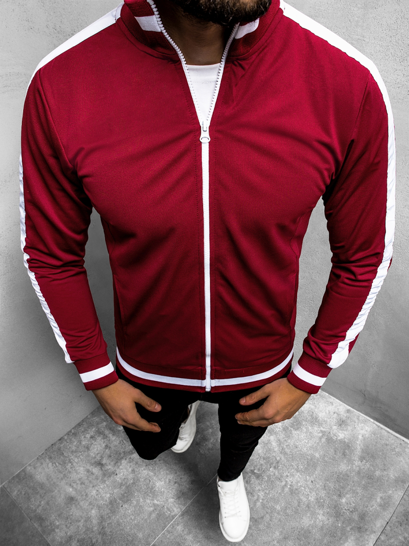 Hanorac bărbați bordo OZONEE O/2126Z