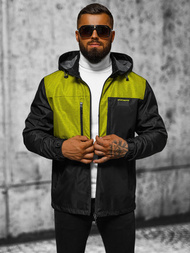 Jachetă bărbați neagră OZONEE JS/22M311/392