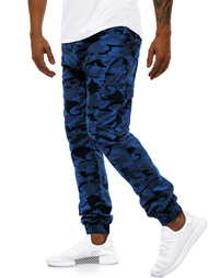 Pantaloni jogger bărbați bleumarin OZONEE A/404