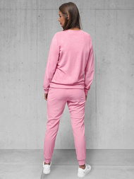 Compleu dama din catifea roz pudră OZONEE O/8C1173/38Z