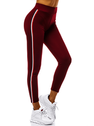 Colanţi femei bordo OZONEE JS/1036/B6