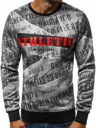 Hanorac bărbați gri OZONEE JS/DD236