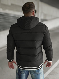 Geacă bărbați neagră OZONEE JS/57M7501/392Z