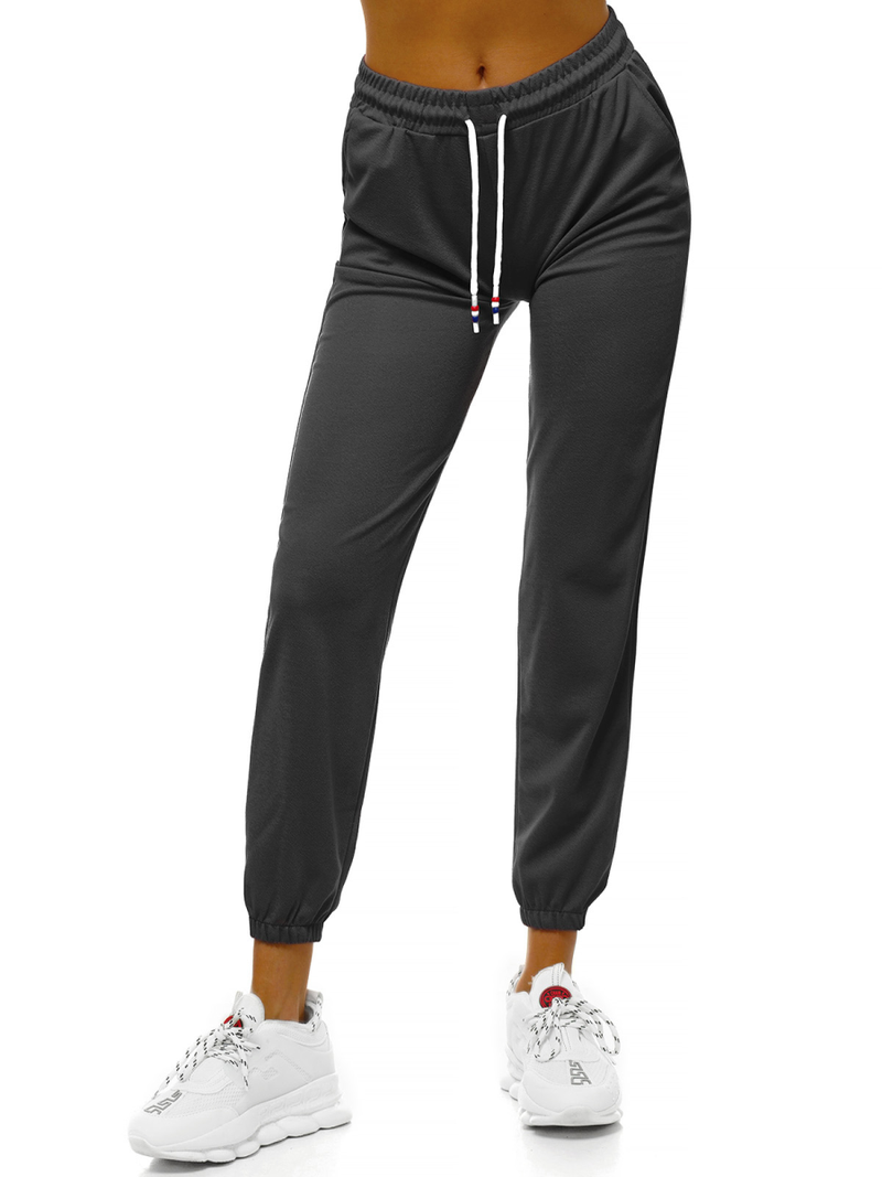 Pantaloni de training femei antracit OZONEE JS/1020/A2