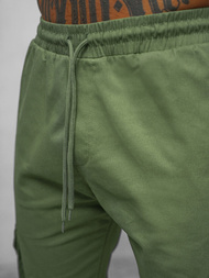 Pantaloni jogger pentru bărbați kaki OZONEE O/G3006Z