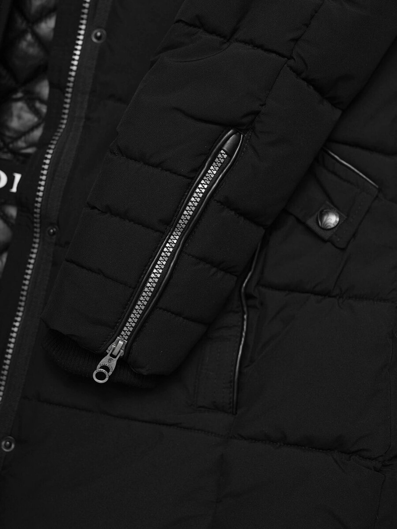 Geacă de femei neagra OZONEE O/W377Z