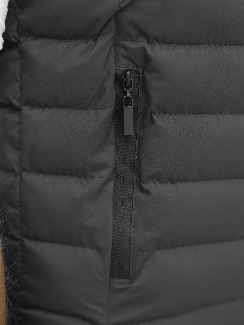 Vestă bărbați antracit OZONEE JS/M711/105