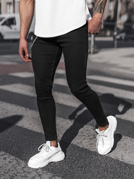 Blugi bărbaţi negri OZONEE DP/0038