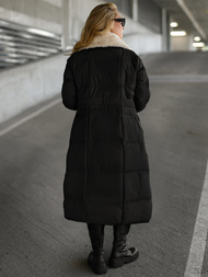 Geacă de femei negru-alb OZONEE JS/16M9168/392B