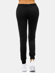 Pantaloni de training femei negri OZONEE JS/CK01