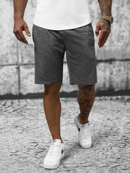 Pantaloni scurți sport bărbați antracit OZONEE JS/8K100/5Z