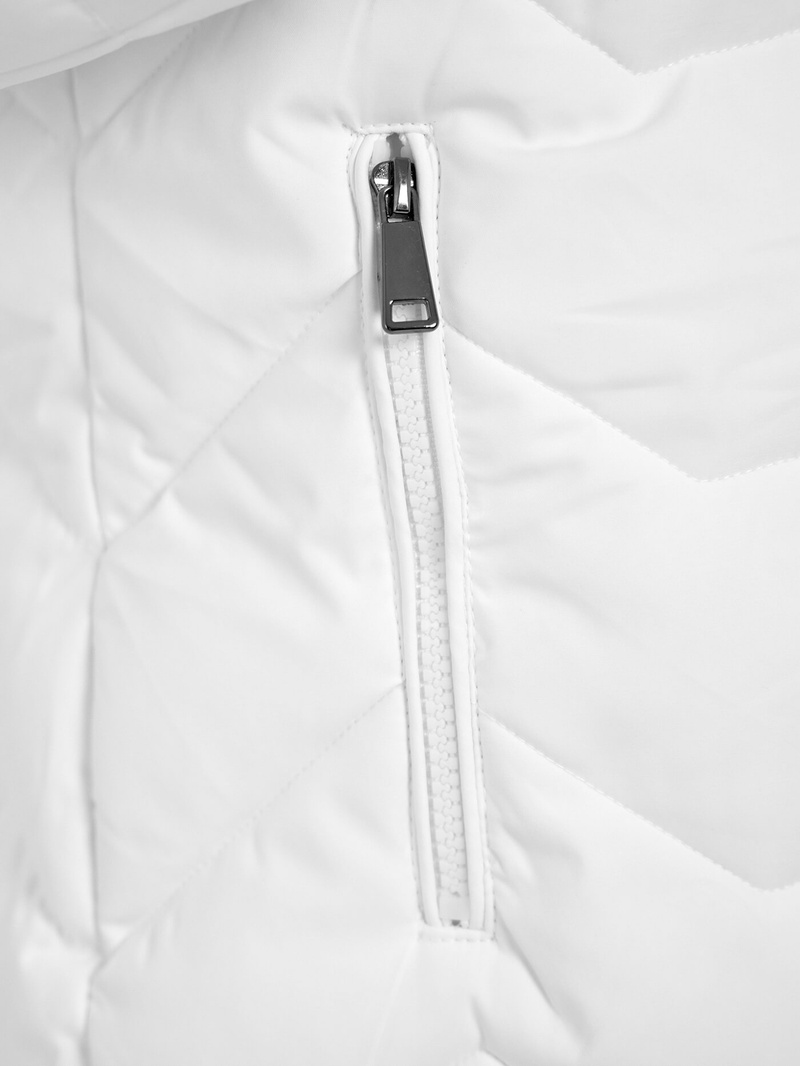 Geacă de femei alb OZONEE JS/16M9121/281Z