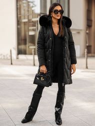 Geacă de femei neagra OZONEE JS/16M9202/392