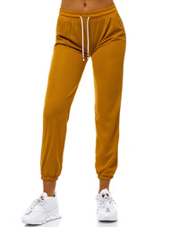 Pantaloni de training femei camel OZONEE JS/1020/B10