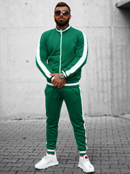 Compleu sport bărbaţi verde OZONEE JS/8C99/22AZ