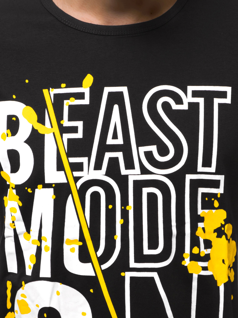 Tricou bărbați neagră OZONEE JS/KS1949Z