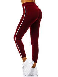 Colanţi femei bordo OZONEE JS/1036/B6