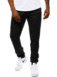 Pantaloni de trening bărbaţi negri OZONEE JS/HH02