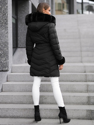 Geacă de femei neagra OZONEE JS/5M3156/392