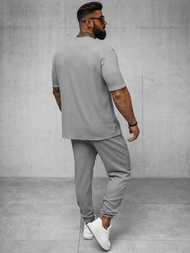 Tricou bărbați gri OZONEE O/Y960T