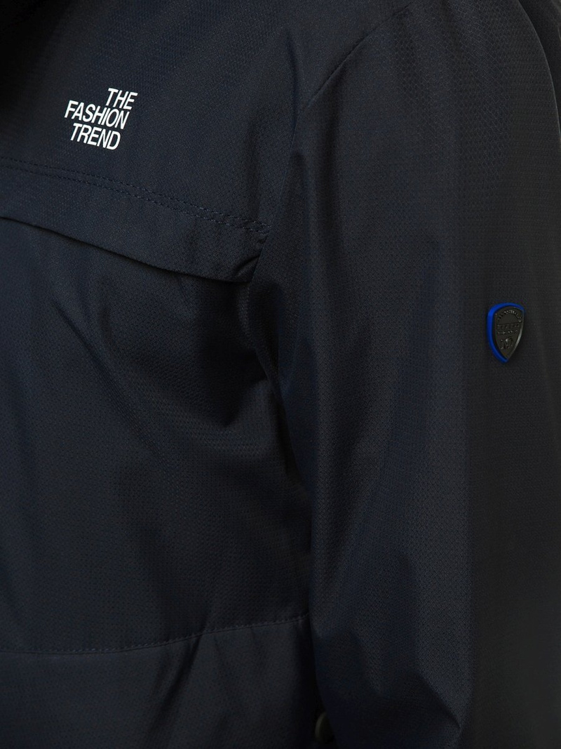 Jachetă de primăvară bărbați albastru marin OZONEE MG/2510