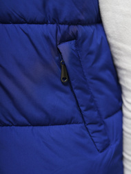 Vestă femei albastră OZONEE JS/16M9112/184