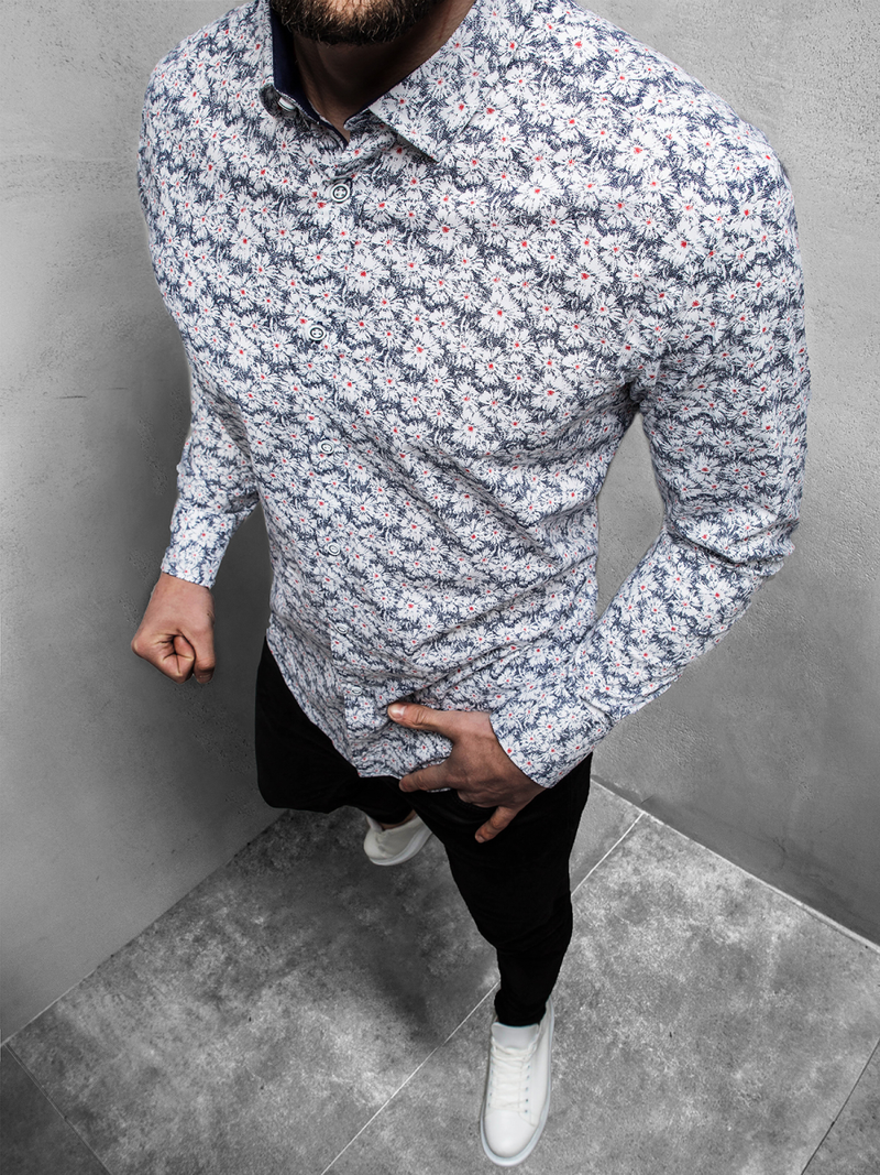 Cămașă bărbați OZONEE V/K197Z