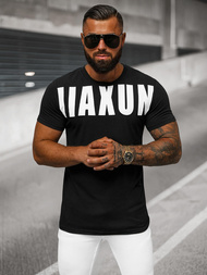 Tricou bărbați negru OZONEE O/T1279/3