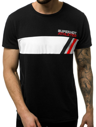 Tricou bărbați negri OZONEE JS/KS1957