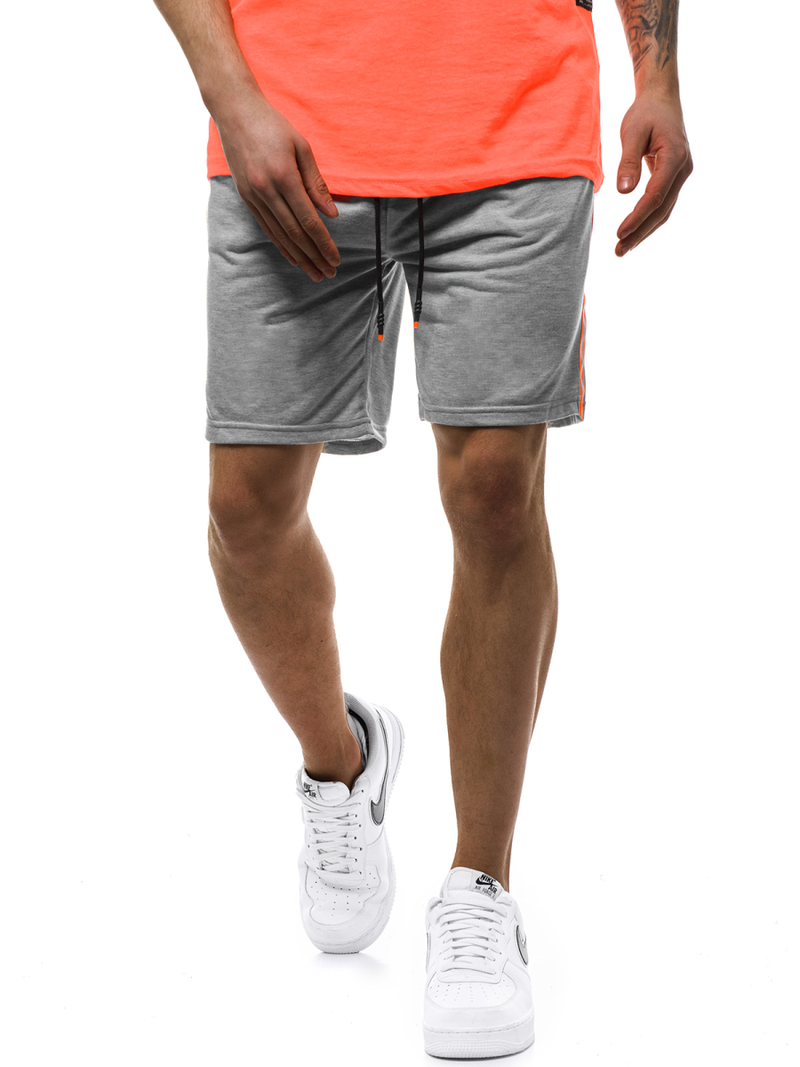 Pantaloni scurti bărbați gri OZONEE JS/KS2505