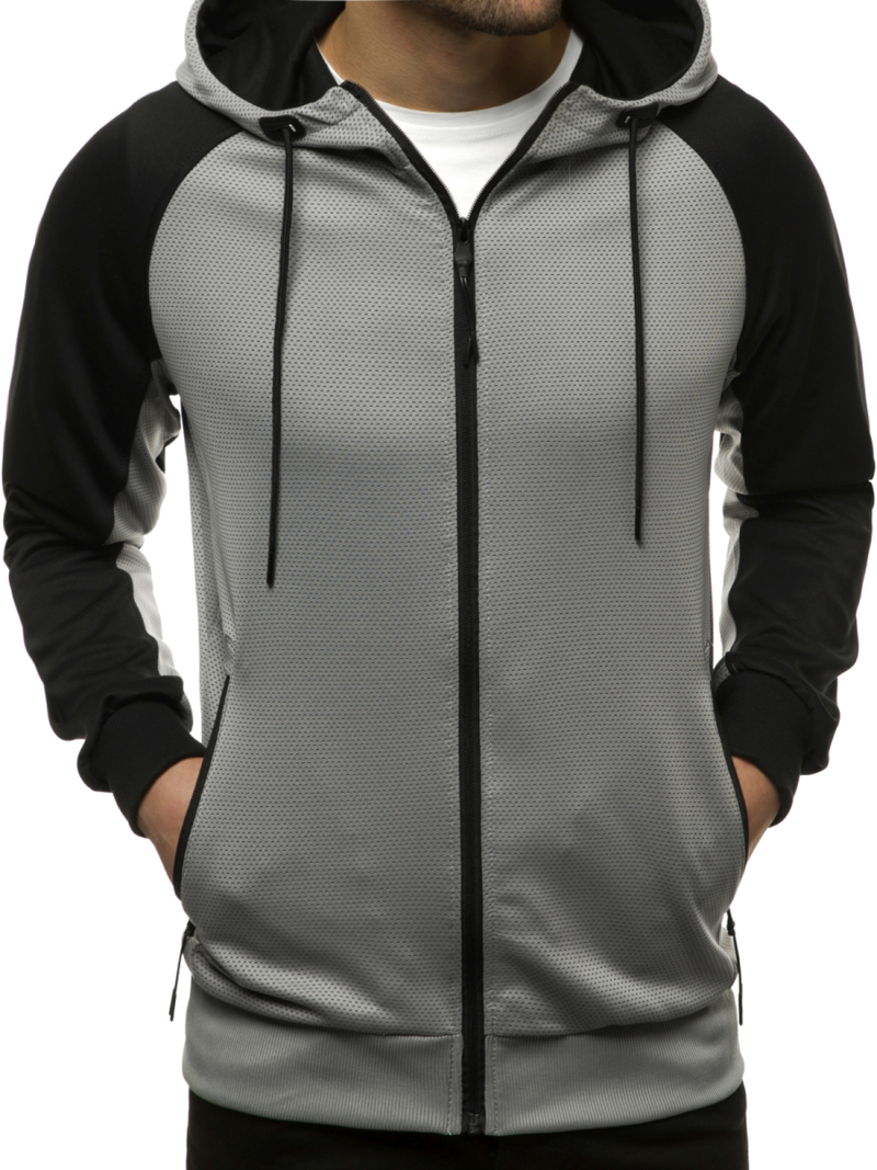 Hanorac bărbați gri OZONEE JS/88006