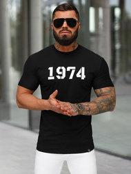 Tricou bărbați negru OZONEE NB/MT3130