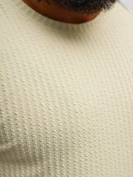 Tricou bărbați bej OZONEE O/7766T